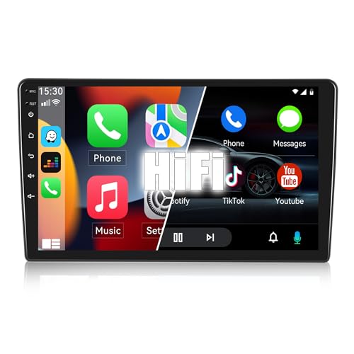 [2+64G] Auometo Android 13 Autoradio für Opel Zafira y Astra 2005-2014 mit Wireless CarPlay Android Auto, 9 Zoll Bildschirm mit Navi HiFi Bluetooth RDS WiFi/Mirrorlink+Rückfahrkamera von auometo