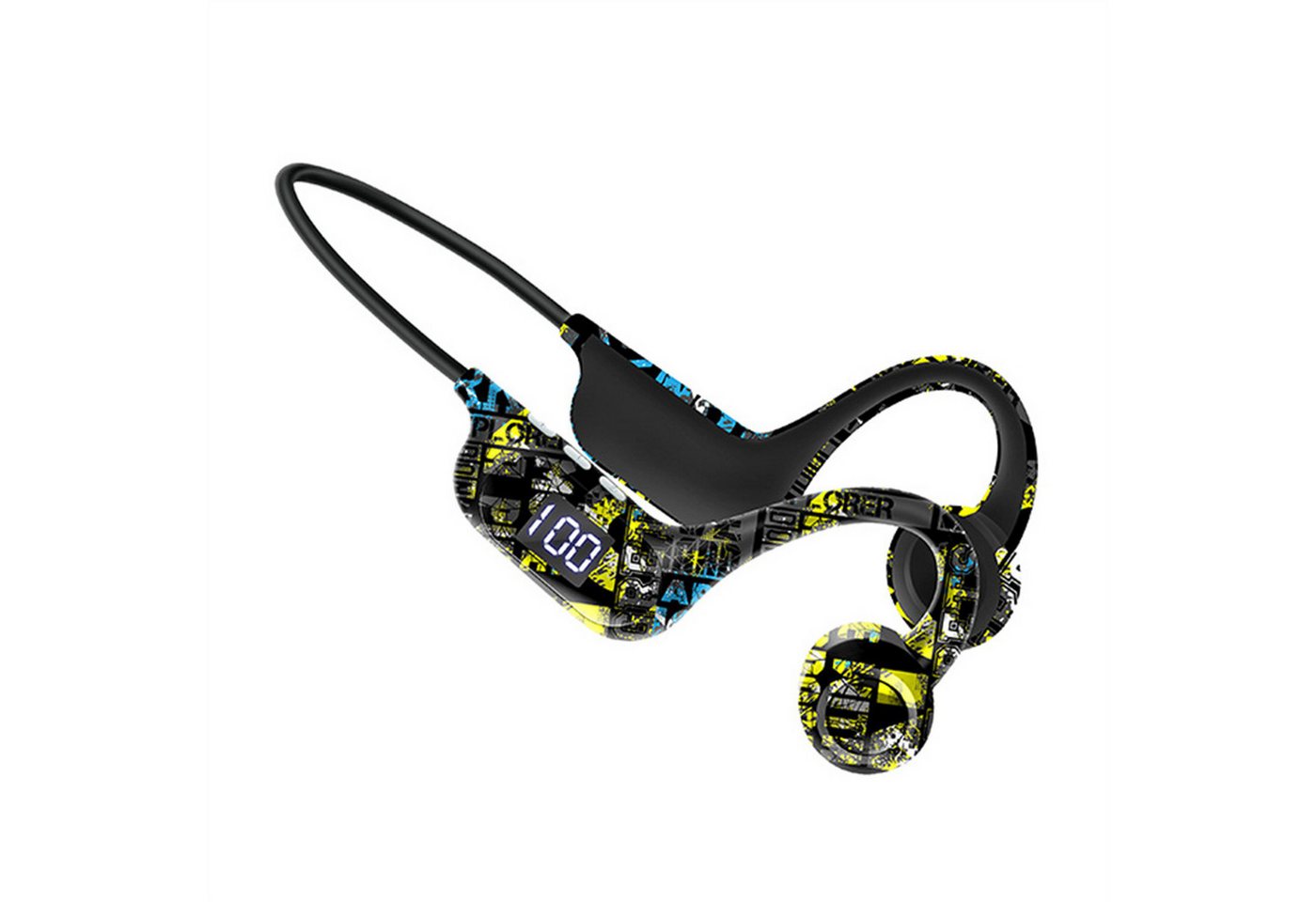 autolock Knochenleitungs-Kopfhörer, Bluetooth 5.3 Wireless Open Ear On-Ear-Kopfhörer von autolock