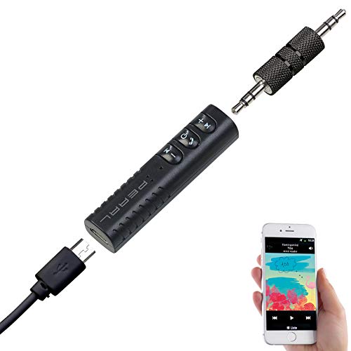 auvisio Audio Adapter, Bluetooth: Audioadapter für HiFi-Anlage/Kopfhörer, Freisprech-Funktion, Bluetooth (HiFi Adapter, für HiFi Anlage, Stereoanlage) von auvisio