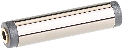 auvisio Klinkenkupplung: 3,5-mm-Klinken-Kupplung, Buchse auf Buchse, 44 mm, vergoldet (Klinke Adapter, AUX Adapter, Verlängerungskabel) von auvisio