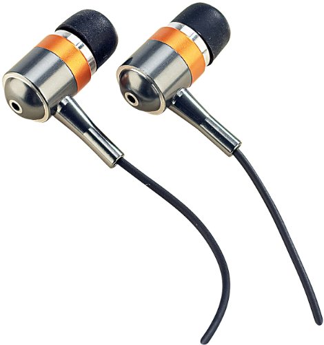 auvisio Kopfhörer in Ear: Stereo-Ohrhörer Bass Tube 3,5 mm Klinke (Kopfhörer mit Klinkenstecker, in Ear Kopfhörer 3 5 mm Klinke, iPhone Smartphone) von auvisio
