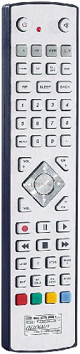 auvisio Lernbare Fernbedienung: USB-programmierbare 4in1-Universal-Fernbedienung PRC-540.USB (Fernbedienung Panasonic, Fernbedienung lernfähig, Auvisio programmieren) von auvisio