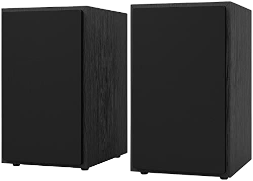 auvisio Regallautsprecher: Passive 2-Wege-Stereo-Lautsprecher mit 240 Watt, 30 Hz - 20 kHz (Verstärker, HiFi Boxen, Plattenspieler) von auvisio