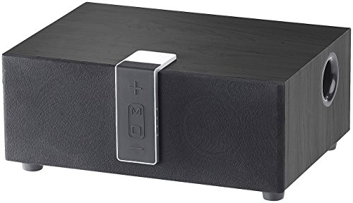 auvisio TV Lautsprecher: WLAN-Multiroom-Lautsprecher mit Subwoofer, BT, Airplay, 80 W, schwarz (Bluethooth, Aktiv, Speicherkarten) von auvisio