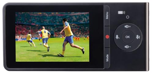 auvisio Videorecorder: 4K-HDMI-Video-Rekorder, Livestream, 3,5" / 8,9 cm Display, Akku, 60fps (HDMI Recorder 4K, 4K Video Recorder, Kassetten digitalisieren) von auvisio