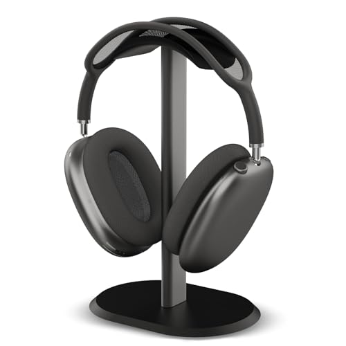 auvstar RGB Headset Halterung,Gaming Kopfhörer Ständer,10 Beleuchtungsmodi,USB Type-C Datenübertragung und Geräteverbindungsaufladung,Geeignet für alle Headset Gamecontroller (Schwarz) (C) von auvstar
