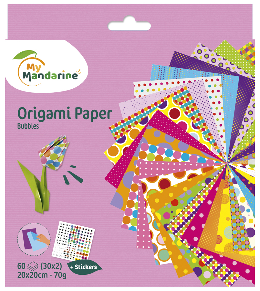 My Mandarine Origami-Faltblätter , Bubbles, My Mandarine Origami-Faltblätter , Bubbles, von my mandarine
