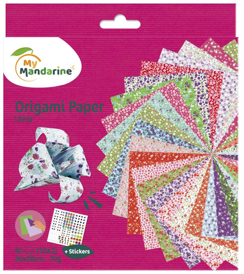 My Mandarine Origami-Faltblätter , Liberty, von my mandarine