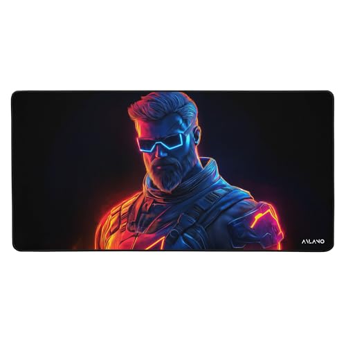 Neon Valorant Agent, Gaming Maus- & Tastaturmatte - 40.6 x 81.3cm Neon Valorant Agent, Gaming Maus- & Tastaturmatte - 40.6 x 81.3cm von avlano