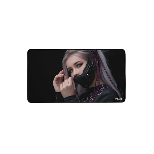 avlano Gaming Maus- & Tastaturmatte Cyberpunk Girl - 30.5 x 55.9cm avlano Gaming Maus- & Tastaturmatte Cyberpunk Girl - 30.5 x 55.9cm von avlano