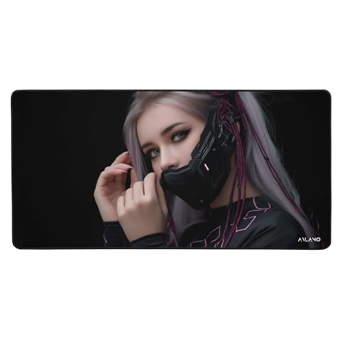 avlano Gaming Maus- & Tastaturmatte Cyberpunk Girl - 40.6 x 81.3cm avlano Gaming Maus- & Tastaturmatte Cyberpunk Girl - 40.6 x 81.3cm von avlano