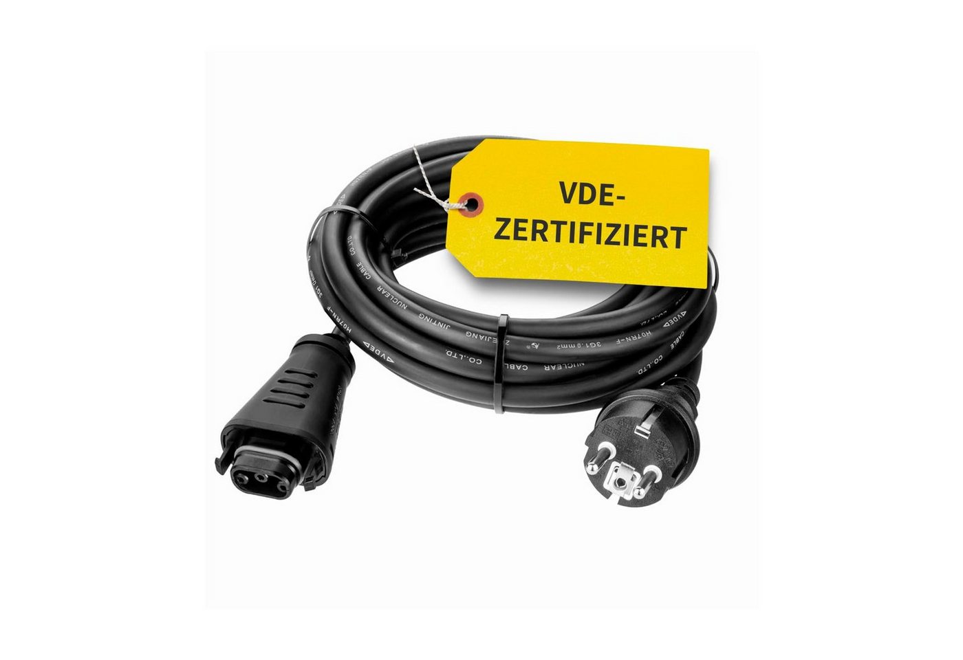 avoltik Betteri Kabel Schuko mit Hoymiles Stecker 3-15m Solar Steckdose Netz Solarkabel, (1500 cm) von avoltik