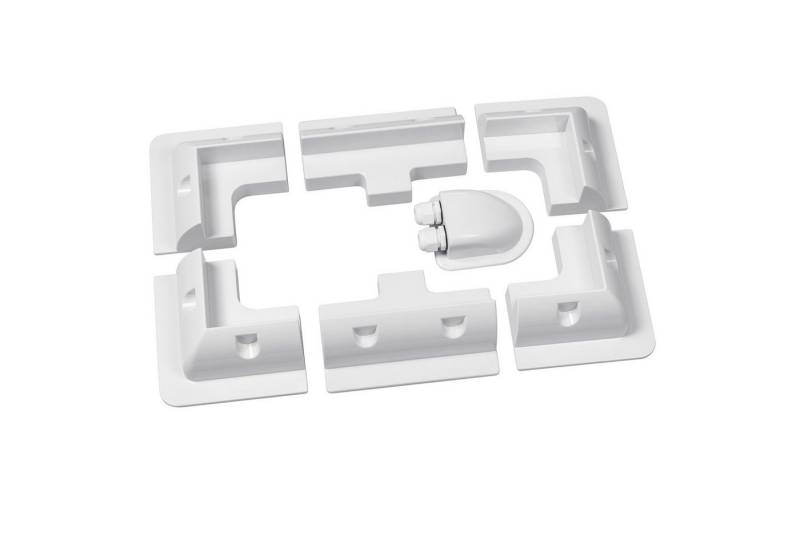 avoltik Wechselrichter ABS Solarmodul Eck Halter Halterung verstellbar Dach Befestigung, (Schwarzes oder weißes ABS-Set zur Auswahl, Schwarzes oder weißes ABS-Set zur Auswahl), Schwarzes oder weißes ABS-Set zur Auswahl von avoltik