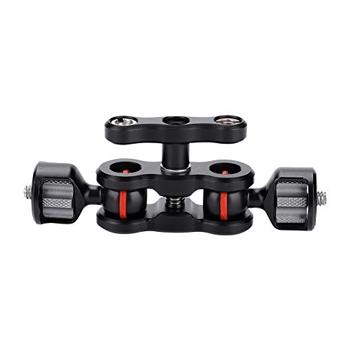 awstroe Magic Arm - Multifunktions-Doppelschuhkopf-Blitzschuh Magic Arm Mount Adapter Kamerazubehör Tolles Zubehör für Kamera- und DSLR-Geräte awstroe Magic Arm - Multifunktions-Doppelschuhkopf-Blitzschuh Magic Arm Mount Adapter Kamerazubehör Tolles Zubehör für Kamera- und DSLR-Geräte von awstroe