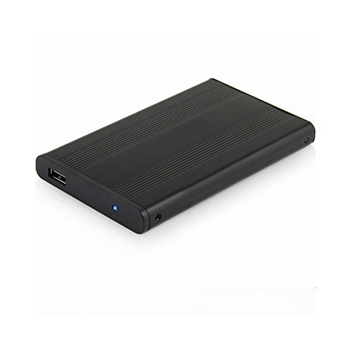 axGear USB 2.0 2,5 Zoll IDE HDD Gehäuse Externe Festplatte Gehäuse Festplattenbox von axGear