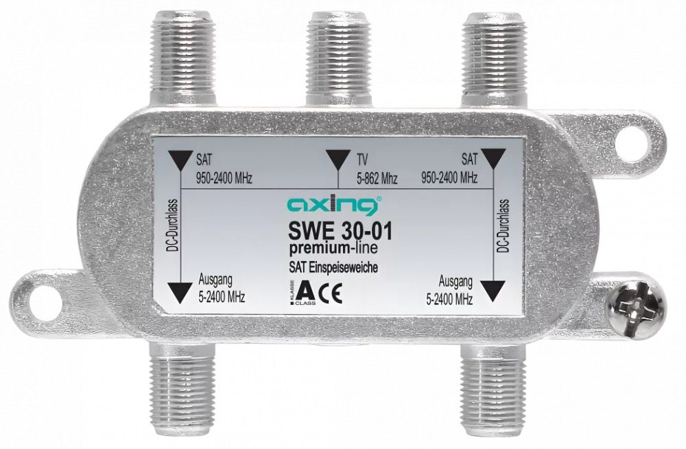 axing Verteiler Axing SWE 30-01 SAT-Einspeiseweiche 3-fach axing Verteiler Axing SWE 30-01 SAT-Einspeiseweiche 3-fach von axing