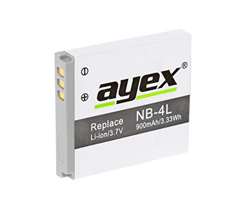 ayex NB-4LH Akku 3 Stück Passend für Canon Digitalkameras langlebig & zuverlässig ayex NB-4LH Akku 3 Stück Passend für Canon Digitalkameras langlebig & zuverlässig von ayex