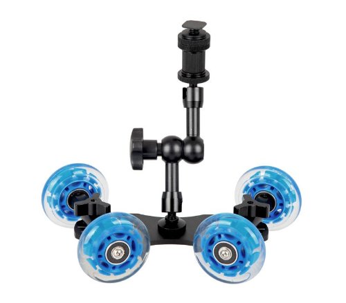 Magic Arm/Gelenkarm + Dolly Kamerawagen für Video-DSLR/Camcorder Magic Arm/Gelenkarm + Dolly Kamerawagen für Video-DSLR/Camcorder von ayex