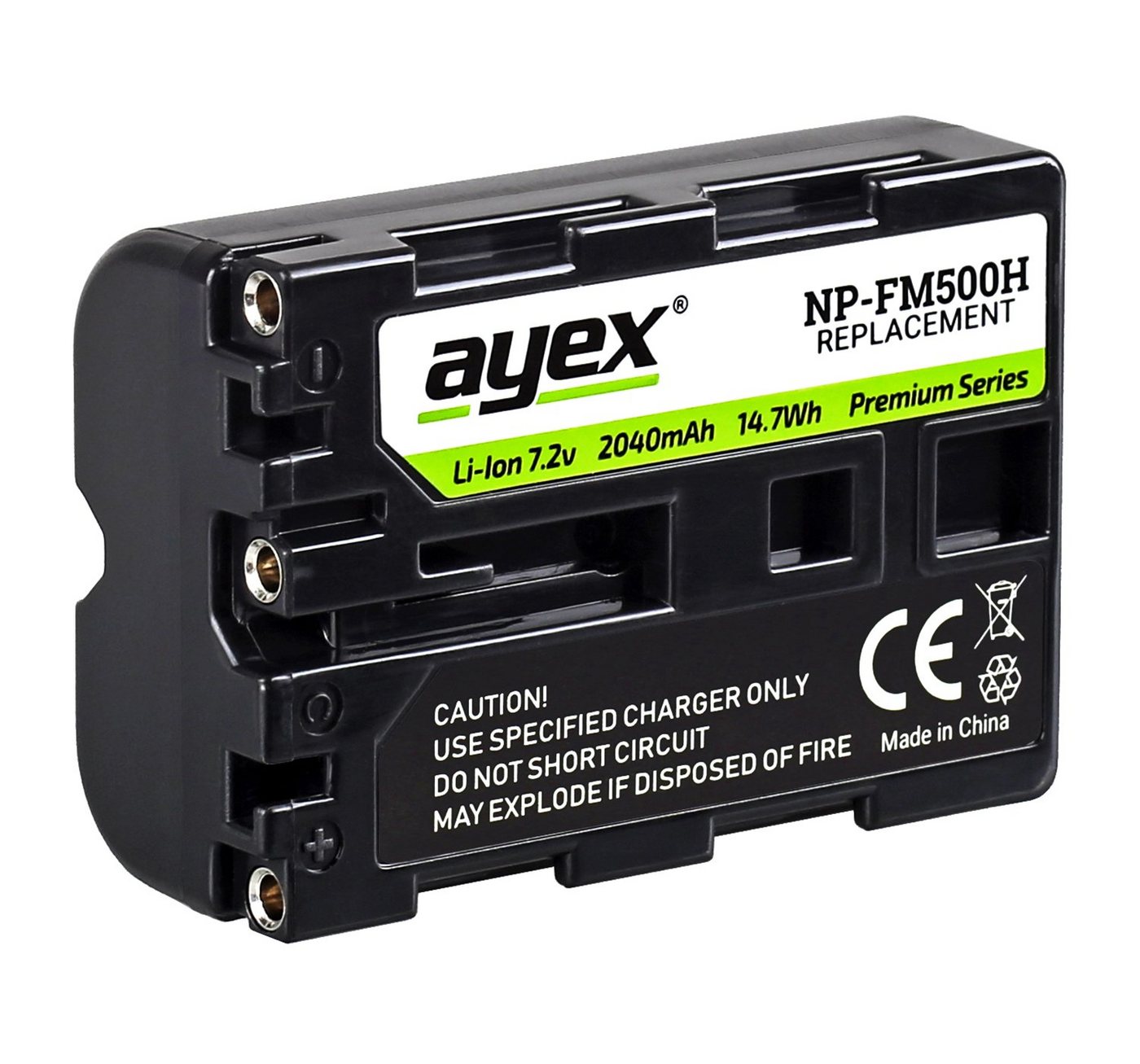 ayex 2x NP-FM500H Akku für zB Alpha SLT A99 II A77 A100 A560 A700 A850 A900 Kamera-Akku von ayex