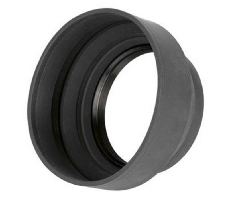 ayex 3 Stufen Sonnenblende 55mm faltbar Gummi Gegenlichtblende von ayex