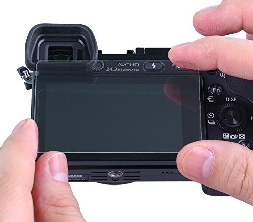 ayex LCD Screen Protector, selbsthaftender Displayschutz aus hochwertigem optischem Glas für Nikon D5300 von ayex