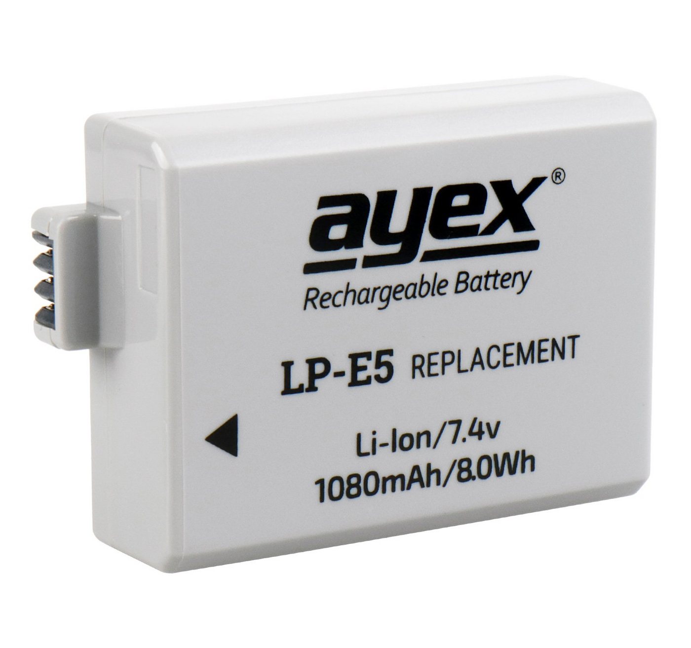 ayex LP-E5 Akku für Canon EOS 450D 500D 1000D Rebel XSi Rebel T1i Rebel XS Kamera-Akku ayex LP-E5 Akku für Canon EOS 450D 500D 1000D Rebel XSi Rebel T1i Rebel XS Kamera-Akku von ayex