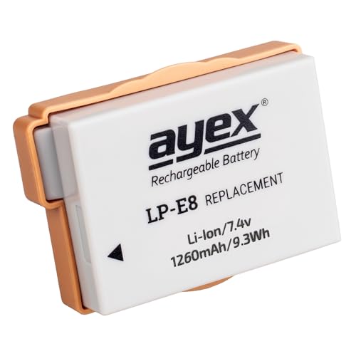 LP-E8 Akku für Canon EOS 700D 650D 600D 550D LP-E8 Akku für Canon EOS 700D 650D 600D 550D von ayex