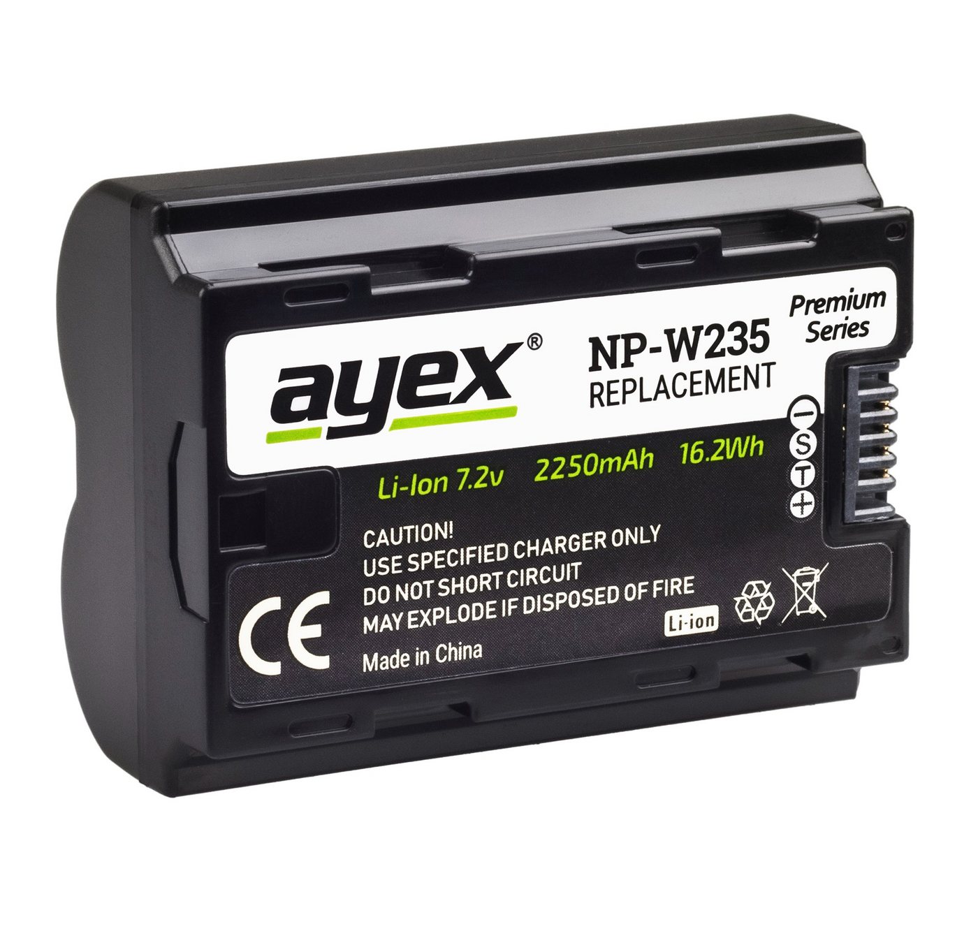 ayex NP-W235 Akku zB Fujifilm XT-5, XT-4 2250mAh Kamera-Akku ayex NP-W235 Akku zB Fujifilm XT-5, XT-4 2250mAh Kamera-Akku von ayex