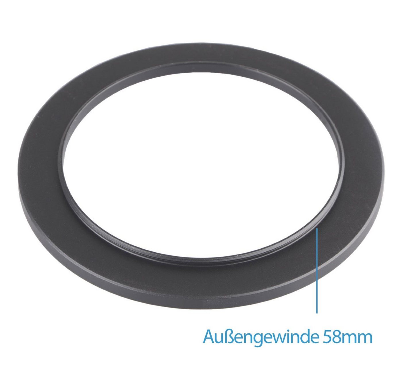 ayex Step-Up Ring 58-82mm Reduzierring Adapterring für alle Hersteller Foto-Filter-Sets von ayex