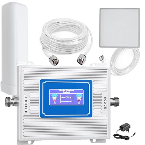 Mobilfunk-Signalverstärker 4G/3G/2G, 800/1800 MHz, drahtloser Repeater, Band 3/20 Mobilfunk-Signalverstärker 4G/3G/2G, 800/1800 MHz, drahtloser Repeater, Band 3/20 von ayissmoye