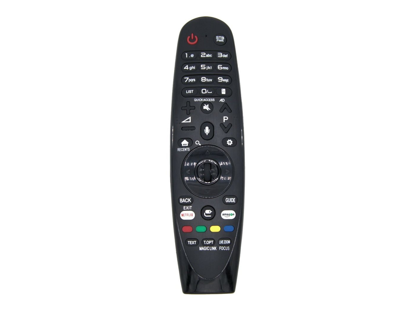 azurano AN-MR18BA Fernbedienung (Magic Remote AN-MR18BA, AGF79298801 für 2018 LG Smart TV mit Sprachs) von azurano