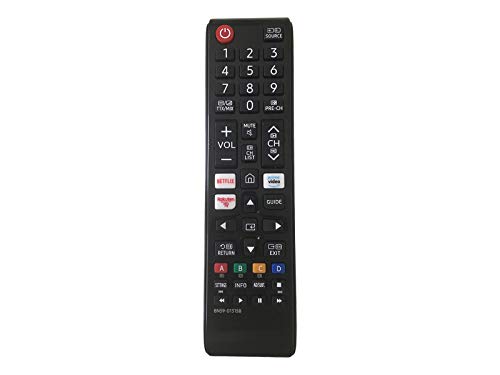 azurano BN59-01315B - Universal - Fernbedienung für 2018-2022 Samsung UE Quantum Crystal QLED UHD 4K Smart TV Serien - TU RU Q AU BU LS T UN QN - Direkttasten für Netflix, Prime Video & Rakuten azurano BN59-01315B - Universal - Fernbedienung für 2018-2022 Samsung UE Quantum Crystal QLED UHD 4K Smart TV Serien - TU RU Q AU BU LS T UN QN - Direkttasten für Netflix, Prime Video & Rakuten von azurano