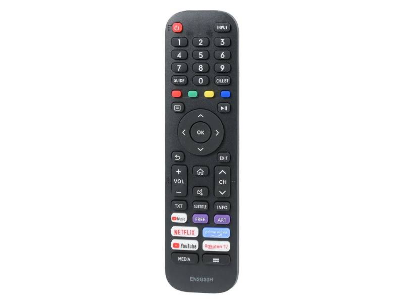 azurano EN2G30H, T269780, VIDAA Fernbedienung (Fernbedienung für HISENSE EN2G30H, T269780, VIDAA für Hisense 4k Ultr) von azurano