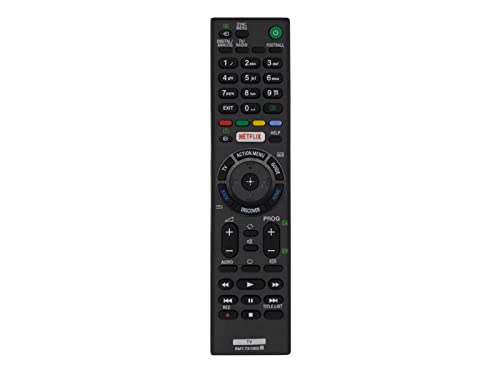 azurano Fernbedienung RMT-TX100D / 149296311 - für Sony Bravia LED Smart TV - Netflix Taste von azurano