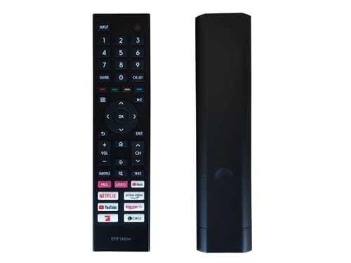 azurano Fernbedienung für HISENSE ERF3I80H HT288509 T288509 Voice - A6 A4 Series, 32A4EG, 40A4EG, 43A6GG 7H FG, 50A6GG FG 7H, 55A6GG 7H FG, 58A6FG GG, 65A6GG FG, 70A6GG FG, 75A6GG, 76A6FG, 85A6EG azurano Fernbedienung für HISENSE ERF3I80H HT288509 T288509 Voice - A6 A4 Series, 32A4EG, 40A4EG, 43A6GG 7H FG, 50A6GG FG 7H, 55A6GG 7H FG, 58A6FG GG, 65A6GG FG, 70A6GG FG, 75A6GG, 76A6FG, 85A6EG von azurano
