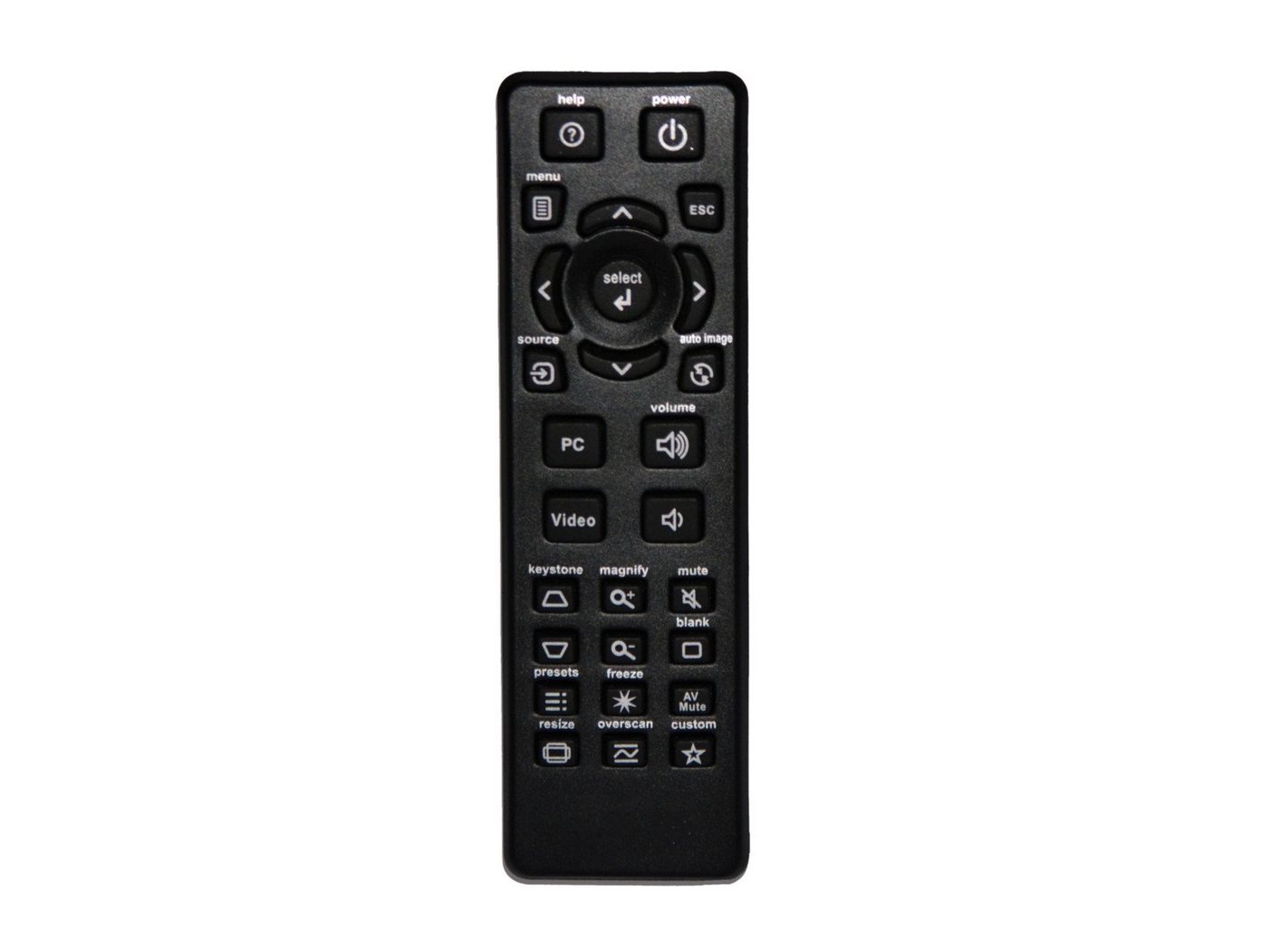 azurano HW-NAVIGATOR-4, J8947-0319-00, PPREM005 Fernbedienung (für INFOCUS HW-NAVIGATOR-4, J8947-0319-00, PPREM005) von azurano
