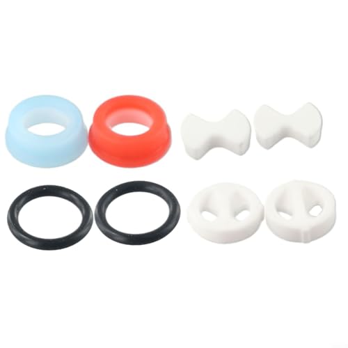 Umfassendes Wasserhahn-Reparaturpaket mit 30,5 cm Keramikscheiben und Dichtungskomponenten (1 Set) von babominimer