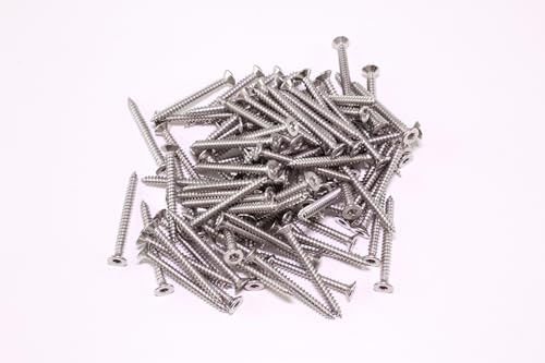 bahnwaren 2025 Modellbauschrauben Holzschrauben Edelstahl Torx TX20 100 St. 4,0x40mm bahnwaren von bahnwaren