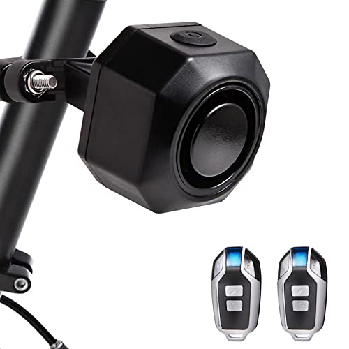 Fahrrad Alarme Elektrofahrzeug Alarm Wireless Vibration Alarm System mit Bewegungssensor Wasserdichter wiederaufladbarer Diebstahl Alarm für Ebikes Fahrrad Roller Auto von baluoqi