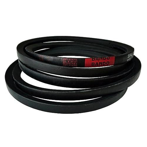 Bando RED Schmalkeilriemen SPA 1080 Lw, Keilriemen, Schwarz, für Rasenmäher, Maschinen, Gartenbaugeräte von ban.do