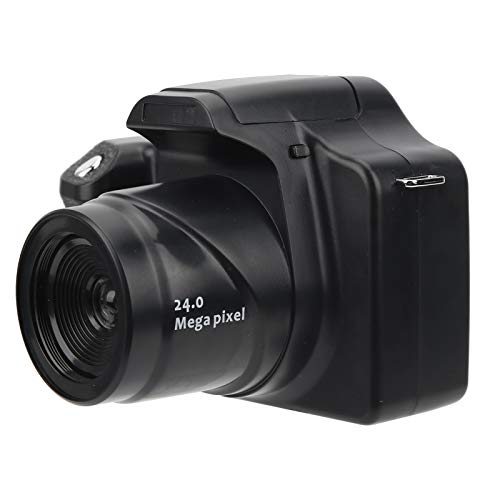 4K-Videokamera-Camcorder, Full HD 1080P-Digitalkamera, 24 MP, 18-facher Zoom, 3-Zoll-LCD-Bildschirm, Tragbarer SLR-Vlogging-Videorecorder für Kinder und Erwachsene(Kamera) von banapoy