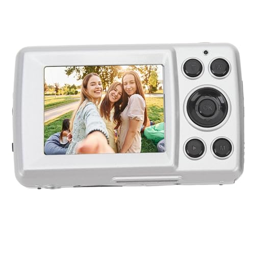 Digitalkamera, 1080P 16MP Autofokus CCD-Point-and-Shoot-Vlogging-Kamera mit 2,4-Zoll-Bildschirm für Reisen, 16X Zoom Kompakte Fotokamera für Jungen, Mädchen, Anfänger, Kinder Digitalkamera, 1080P 16MP Autofokus CCD-Point-and-Shoot-Vlogging-Kamera mit 2,4-Zoll-Bildschirm für Reisen, 16X Zoom Kompakte Fotokamera für Jungen, Mädchen, Anfänger, Kinder von banapoy