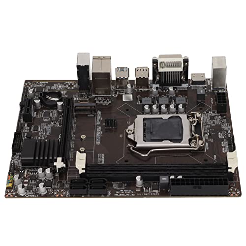 Gaming-Motherboard, Desktop-Computer-Motherboard M.2 NVME SATA-Festplatte 1150-polige CPU-Schnittstelle 100M USB3.0-Netzwerkkarte für PC-Computerspiele von banapoy