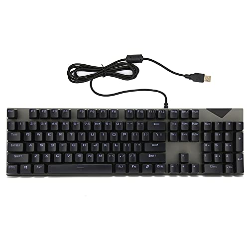 banapoy Gaming-Tastatur, Tastatur mit Hintergrundbeleuchtung Leise Tastatur PC-Tastatur für Home Office Schule von banapoy