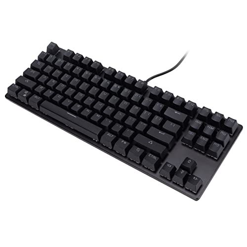 banapoy Mechanische RGB-Tastatur, Schwarz Grün Axes Mechanische Tastatur Wasserdichtes USB-Office für PC für Computer für Laptop von banapoy