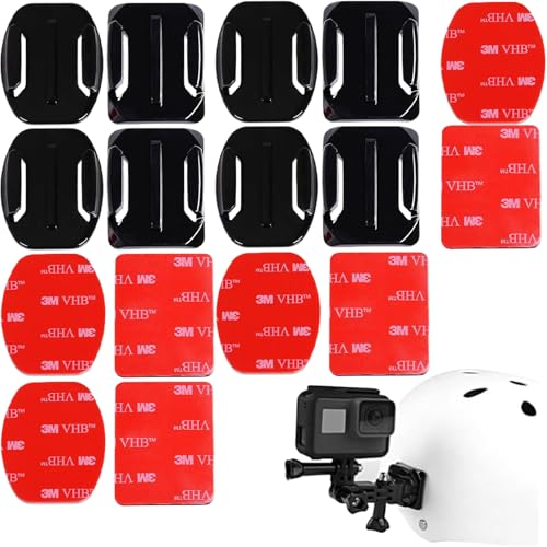 16 Stück Kleber Halterung Klebepads,Flache Gebogene 3m Halterungen Kompatibel Mit Gopro Hero 13 12 11 10 9 8 7 6 5 Session DJI Osmo Action Kameras 16 Stück Kleber Halterung Klebepads,Flache Gebogene 3m Halterungen Kompatibel Mit Gopro Hero 13 12 11 10 9 8 7 6 5 Session DJI Osmo Action Kameras von banjiabb