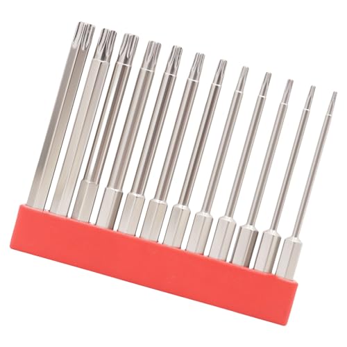 Baojielai - 12-teiliges Sicherheits-Bit-Set, 50/75/100 mm, 1/4-Zoll-Sechskant-Schaft, magnetischer Kreuzschlitzschraubendreher Baojielai - 12-teiliges Sicherheits-Bit-Set, 50/75/100 mm, 1/4-Zoll-Sechskant-Schaft, magnetischer Kreuzschlitzschraubendreher von baojielai