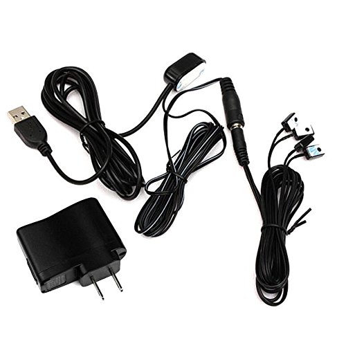 Baolongking IR-Repeater, Infrarot-Fernbedienung, Extender, Verstecktes System (4 Emitter, 1 Empfänger), 3 m von baolongking