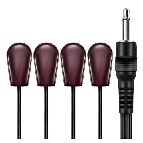 IR-Emitter mit Verlängerungskabel von Belongking, 3 m (10 Fuß), Klinkenstecker vierfach, 3,5 mm, Infrarot-Sender mit Kabel, kompatibel mit IR-Extendern und ‑Repeatern für die Xbox One von baolongking