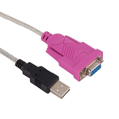 USB-auf-Seriell-Adapter, USB auf RS-232-Buchse (9-polig) DB9-Seriell-Kabel, Prolific Chipset, Windows 10/8.1/8/7, Mac OS X 10.6 und höher, 1,8 m von baolongking